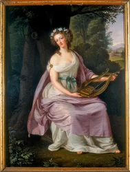 フランスのマリーアントワネット女王の肖像